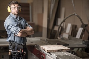 Furniture Maker in Studio